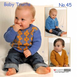 Baby strikkehfte nr 45 baby Trunte.