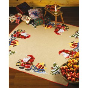 Juletrstppe - Julem. m/gaveklk 170x170 cm - 45-1299