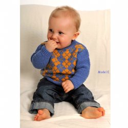 Baby strikkehfte nr 45 baby Trunte.