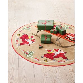 Juletrstppe - Broderikit Med Skjtelberen Permin - 45-4230