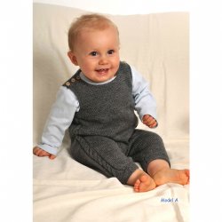 Baby strikkehfte nr 45 baby Trunte.
