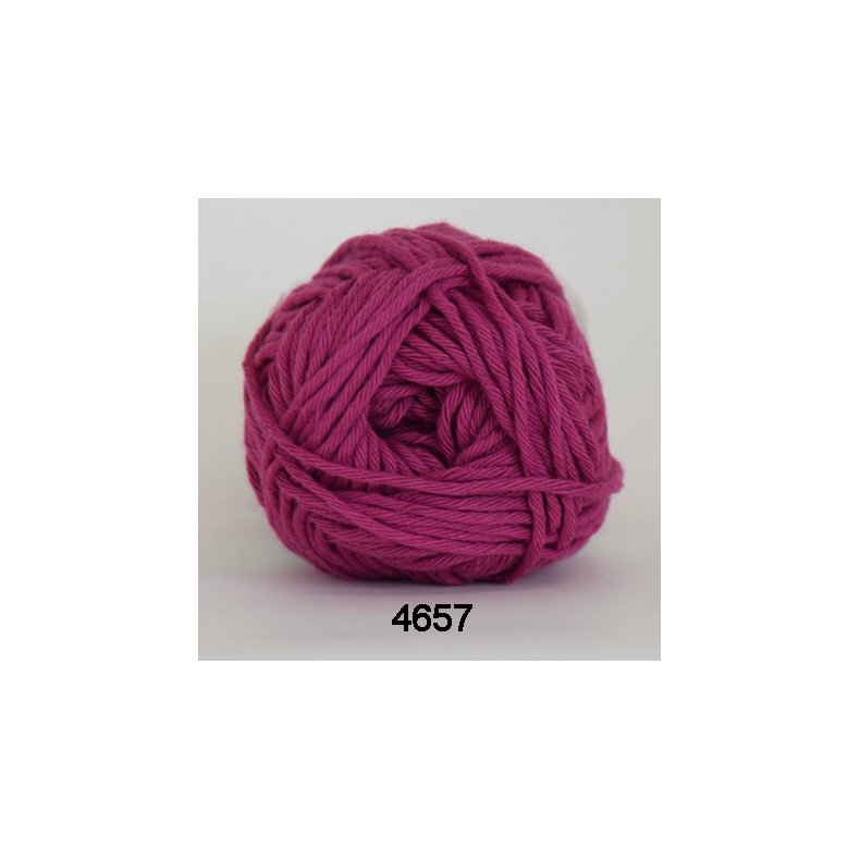 Cotton 8/8 Hjertegarn - fv 4657 Mrk Pink