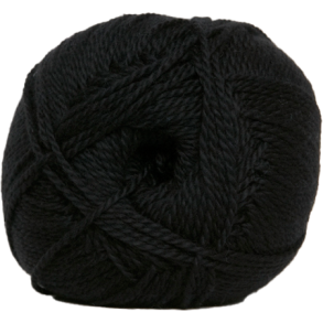 Bld Bomuld 4/2 Nr 8 Hjertegarn Grnhj Fv 51 Sort