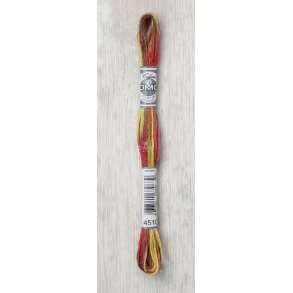 DMC Moulin&eacute; Multi Color Broderigarn Farve 4510