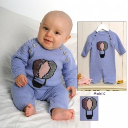 Baby strikkeopskrifter bog nr 52