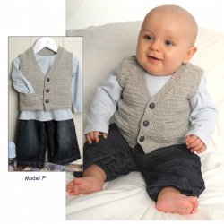 Baby strikkeopskrifter bog nr 52