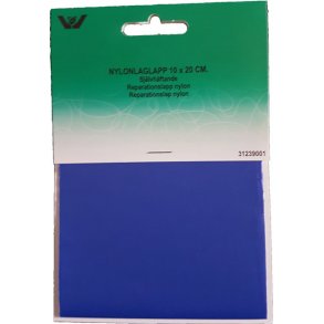Reparationslapp Sjlvhftande Nylon 10 x 20 cm - Coboltbl