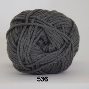 Cotton 8/8 Hjertegarn - fv 536 Gr