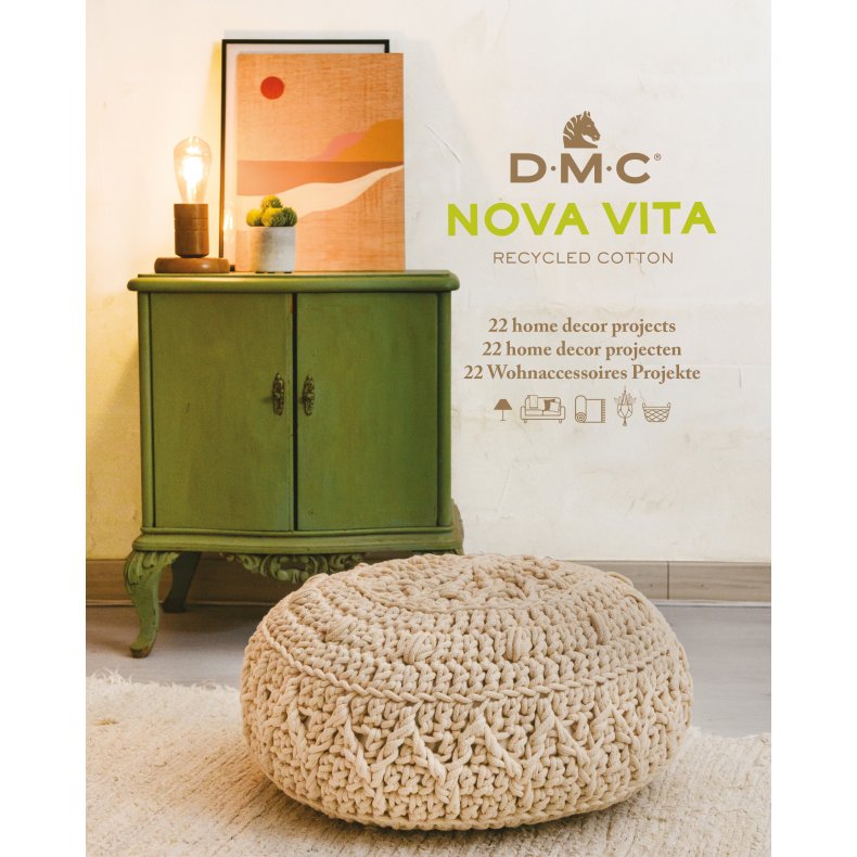 DMC Nova Vita Mnsterbok 22 projekt fr hemmet