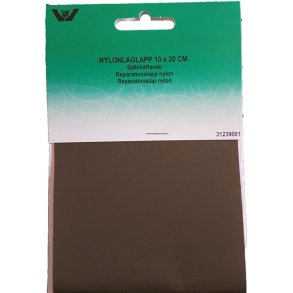  Reparationslapp Sjlvhftande Nylon 10 x 20 cm - Kaki Grn