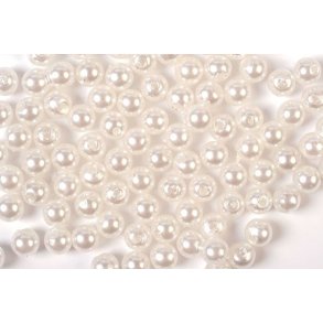 Glasprlor/Vaxprlor Vit 3 mm 15 Gram - 704301