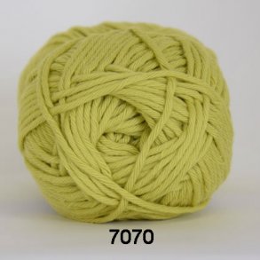 Cotton 8/8 Hjertegarn - fv 7070 Lime Grn