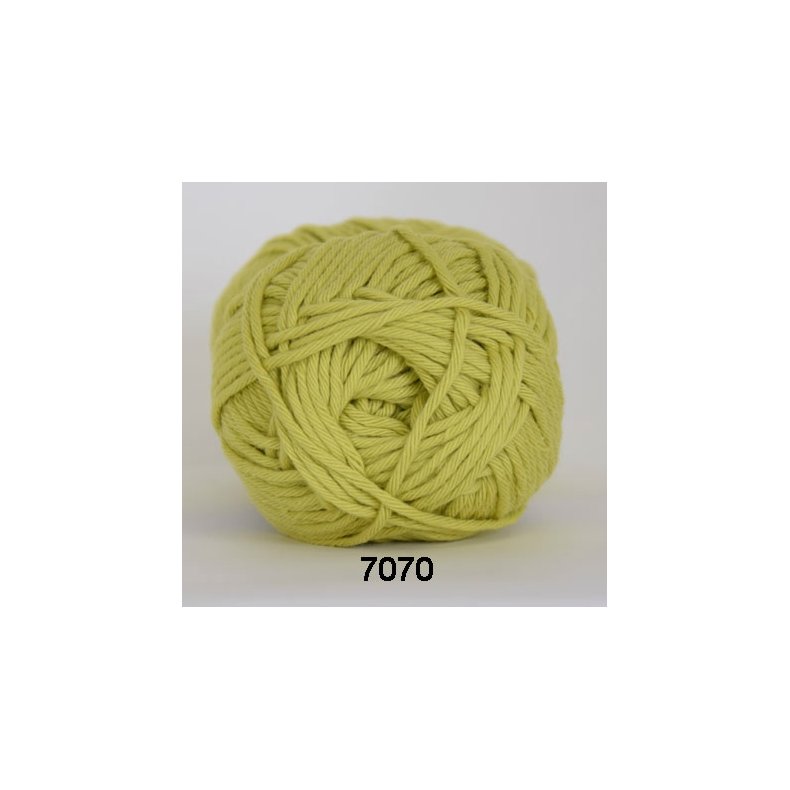 Cotton 8/8 Hjertegarn - fv 7070 Lime Grn