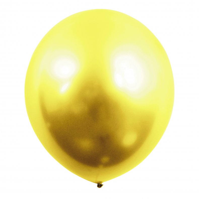 Ballonger i krom 4 st Latex 30 cm Guld - 711030