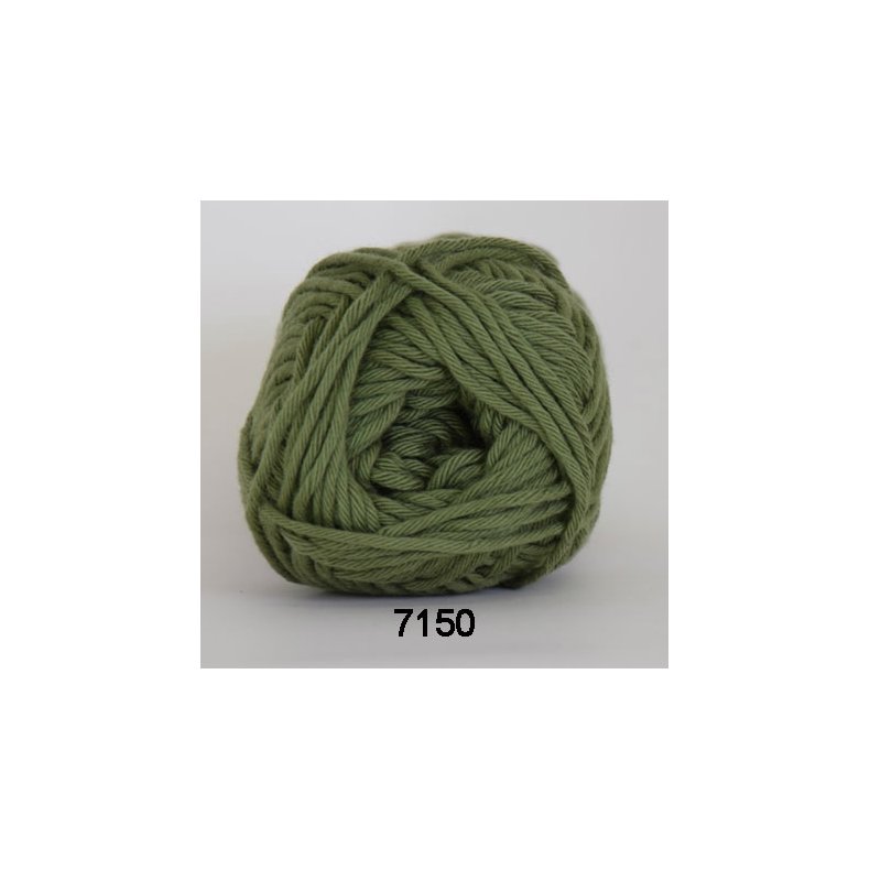 Cotton 8/8 Hjertegarn - fv 7150 Grn