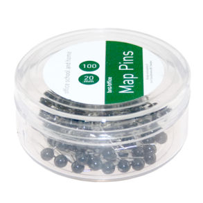 Kortnle 100 stk 20 mm Sort - 746000