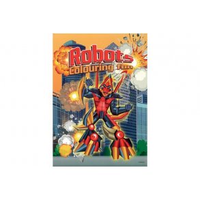 Mlarbok - A4  Robots - 789824