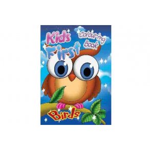 Mlarbok - A4 Kids First Birds 789853