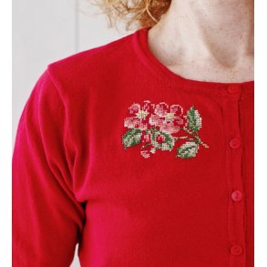 Vattenlslig Stramalj Permin - Blommor 8 x 6 cm - 79-4761