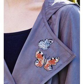 Vandopl�seligt Stramaj Permin - Sommerfugle 10 x 10 cm - 79-5801