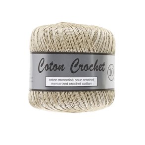 Merceriseret Bomuldsgarn Coton Crochet Lammy Yarn Fv 791 Kaffe Med Flde