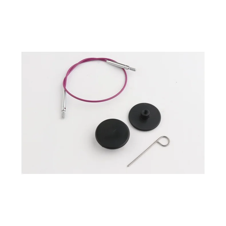 KNITPRO RUNDSTICKSKABEL M/swivel 40 cm - 10641