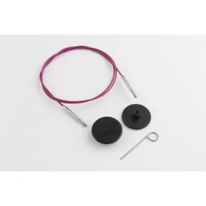 KNITPRO RUNDPINDEKABEL M/swivel 80 cm - 10644