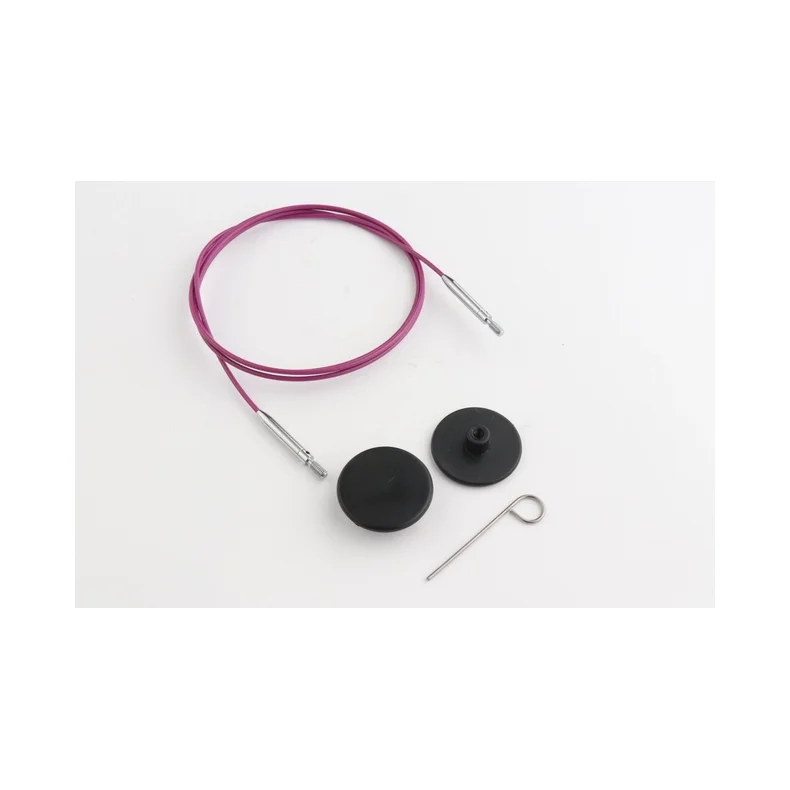 KNITPRO RUNDSTICKSKABEL M/swivel 100 cm - 10645