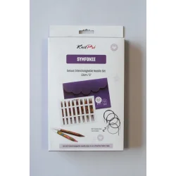 KnitPro Symfonie Deluxe udskifteligt rundpindes�t 3,5�8 mm