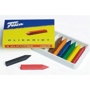 Filia Oliekridt - Ass farver - 9 stk