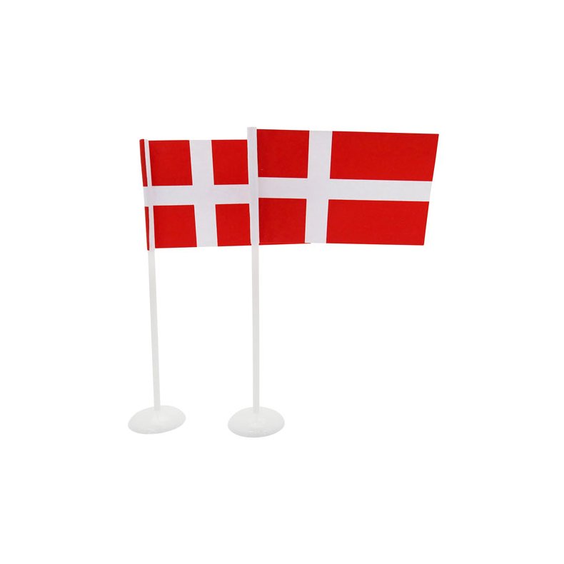 Bordflag DK 6 stk