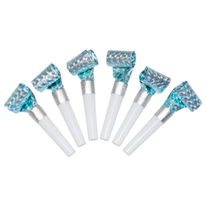 Party Trutte Horn Ljusbltt 6 st - 79899