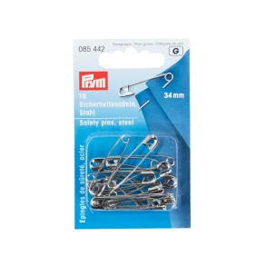 S�kerhetsn�lar 34 mm Prym � 16 st