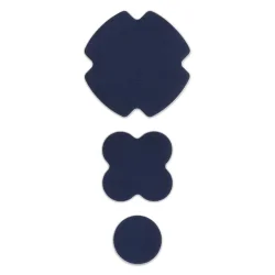 Reparationslap til tekstil Prym FabPatch Stretch navy 3 stk
