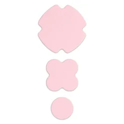 Reparationslapp f�r elastiska textilier f�rg pink