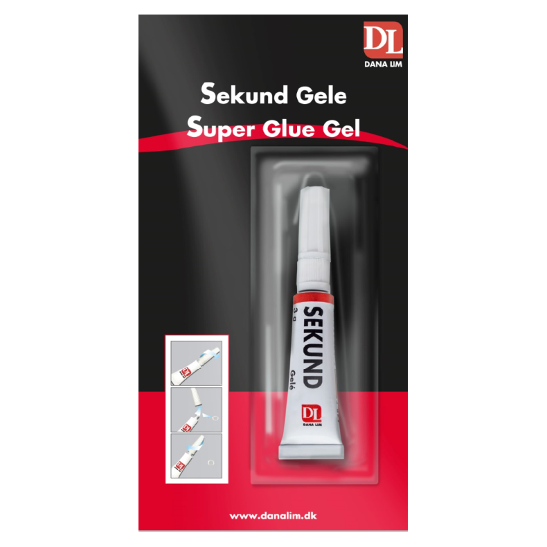 Sekund lim - Dana sekund limgel 3 gram 821500