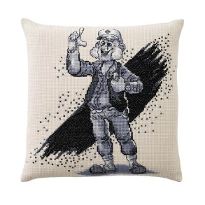 Morbror Stewart Broderikit  Kuddfodral Permin 83-5522