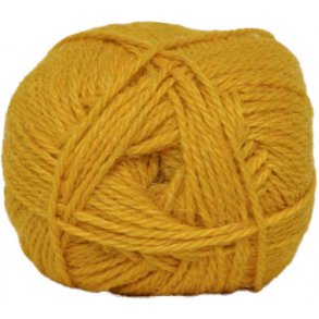 Hjertegarn Merino Cotton - fv 847 Senneps  Gul
