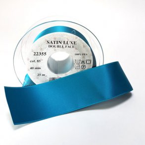 Satin bnd - Petrol Bl satin bnd - nr 85