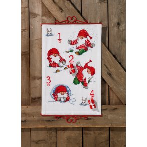  Paketkalender broderikit - 34-8638 - Adventskalender