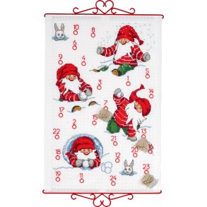  Paketkalender broderikit - 8638 - 34