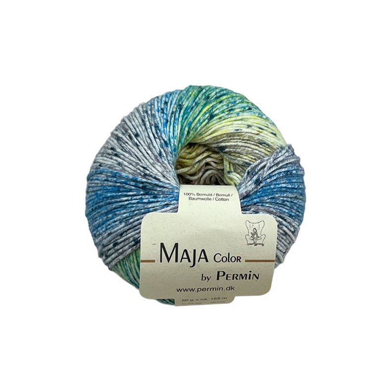 Maja Permin - Flerfarvet Bomuldsgarn - 881340 For�r i Luften
