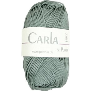 Carla By Permin - Garn Med Bomull & Modal fv 882611 fv Khaki