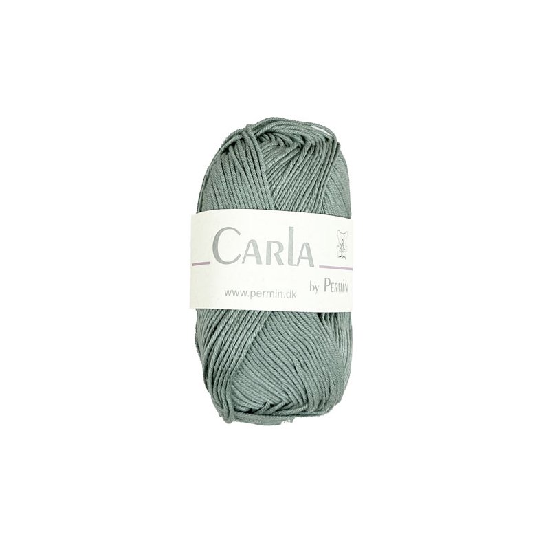 Carla By Permin - Garn Med Bomull &amp; Modal fv 882611 fv Khaki