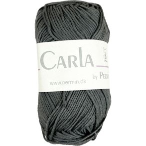 Carla By Permin - Garn Med Bomull & Modal fv 882612 fv Dark Grey