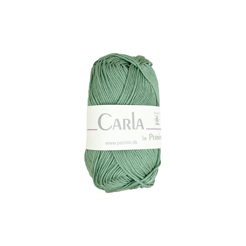 Carla By Permin - Garn Med Bomull &amp; Modal fv 882614 fv Matcha