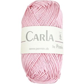 Carla By Permin - Garn Med Bomull & Modal fv 882615 fv Pale Rose