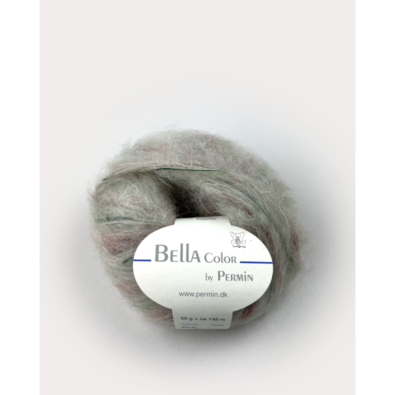 Bella Permin garn - Mohairgarn med uldgarn &amp; polyamid - fv 883183 Color  Beige