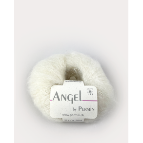 Angel Permin - Mohair och Sidengarn -  884102 Rvit
