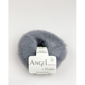 Angel Permin  Mohair- och silkegarn  8841108 Askegr